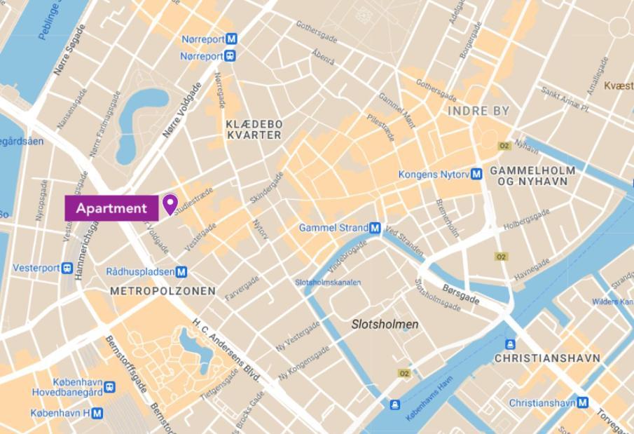 Beautiful One-Bedroom Apartment In Cph City Κοπεγχάγη Εξωτερικό φωτογραφία